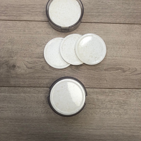 Other - Brand New In Box - ivory colored coasters